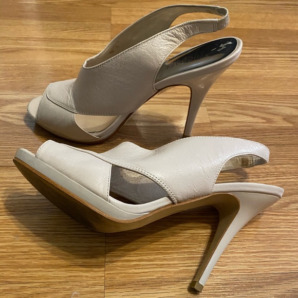 Michael Kors Shoes - Michael Kors sandals cream high heels